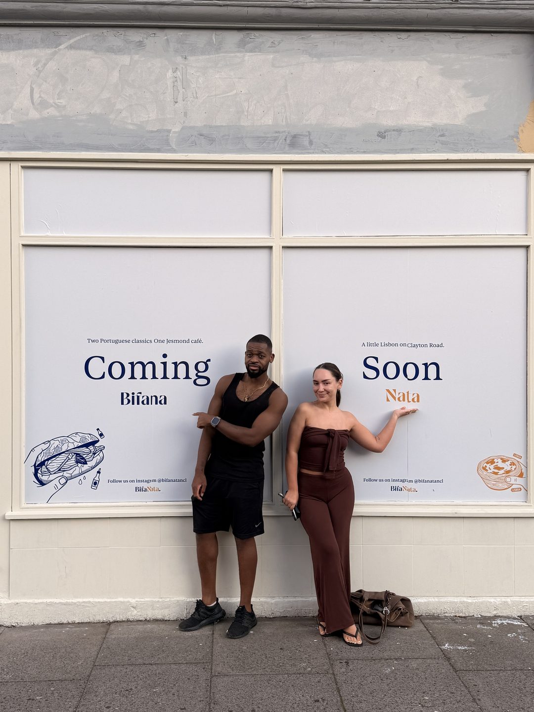 BifaNata's founders with the keys to the new unit on Clayton Road, Jesmond